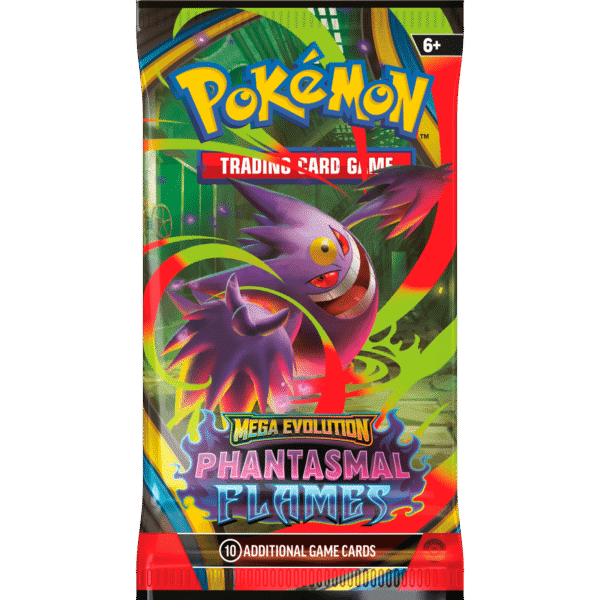 Pokemon TCG Mega Evolution—Phantasmal Flames Booster Mega Gengar
