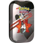 Mini Lata de Pokémon Llama Blanca y Fulgor Negro