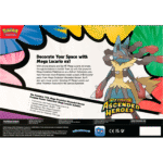 Pokemon TCG Ascended Heroes Premium Poster Collection Mega Lucario ex Back cardcenter.es
