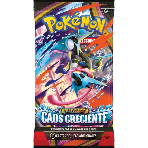 Pokemon Caos Creciente Chaos Rising espanol sobre3 booster box cardcenter.es