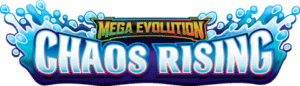 Pokemon tcg mega evolution chaos rising logo cardcenter.es