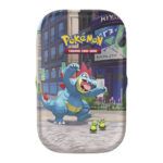 Pokemon Lumiose City Mini Tin Ciudad Luminalia Mini Lata Feraligatr Budew cardcenter.es