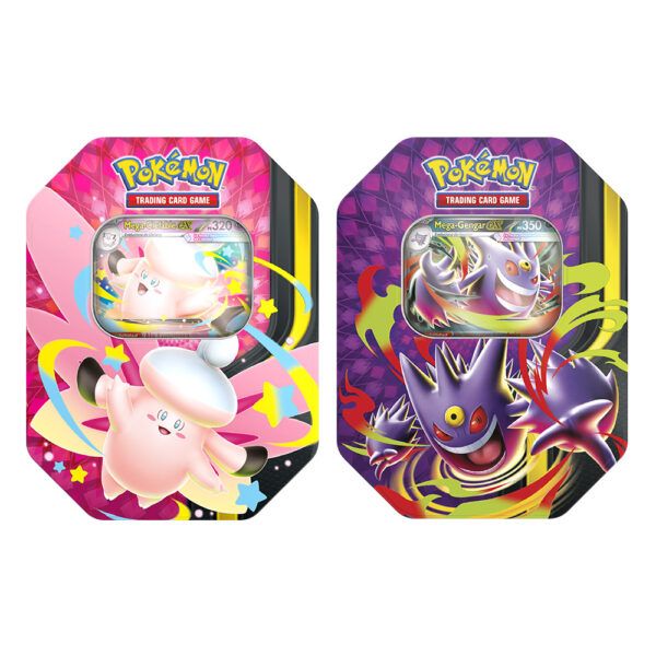 Pokemon Summer Tin Mega Moonlight Lata Verano Front cardcenter.es