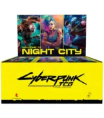 Booster box display 24 sobres welcome to night city ingles cyberpunk tcg