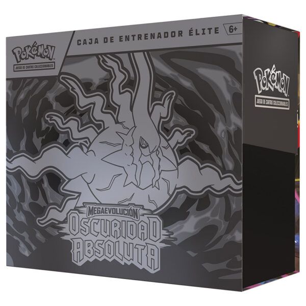 Pokemon Pitch Black Oscuridad Absoluta ETB Elite Trainer Box Caja Front 1 Espanol cardcenter.es