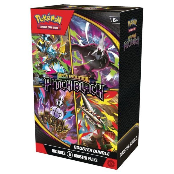 Pokemon Pitch Black Oscuridad Absoluta Booster Bundle Caja 6 Sobres Front Ingles English cardcenter.es