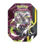 Tin Fall Lata Mega Forces Pokemon TCG Darkrai ex front espanol cardcenter.es